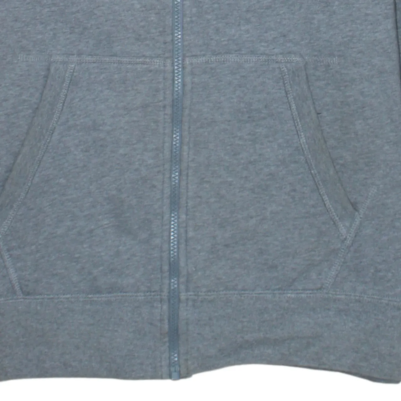 Nike 90's Swoosh Full Zip Up Sweatshirt Medium Grey sold by Vintage Club product image thumbnail 4