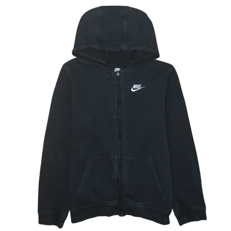 Nike 90's Swoosh Full Zip Up Hoodie XLarge Black sold by Vintage Club