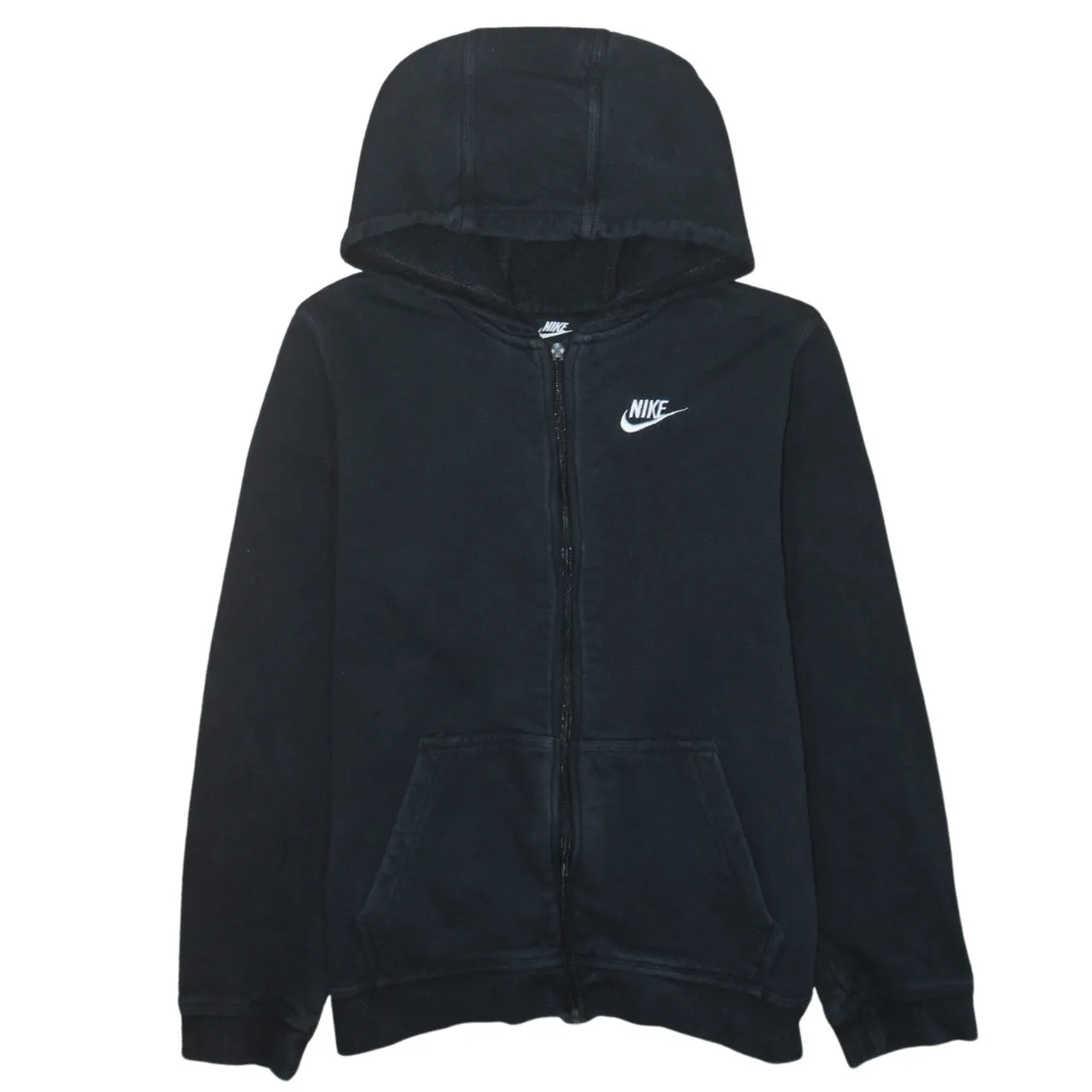 Nike 90's Swoosh Full Zip Up Hoodie XLarge Black sold by Vintage Club