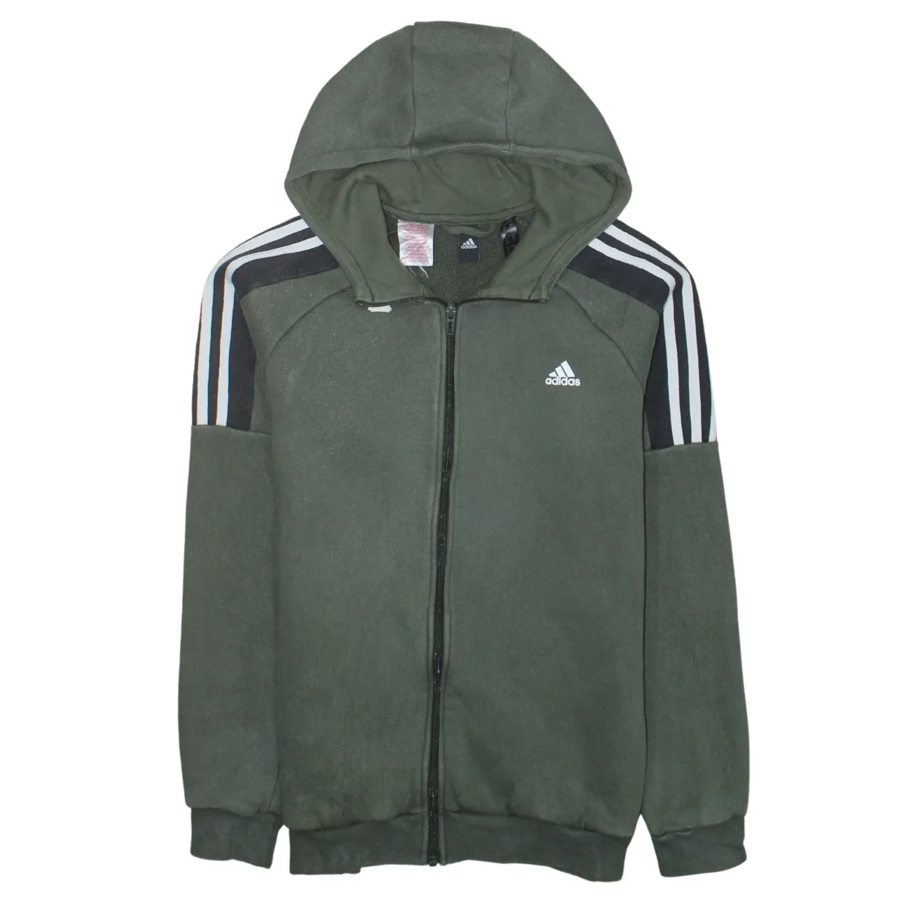 Adidas 90's Lightweight Full Zip Up Hoodie XLarge Green sold by Vintage Club