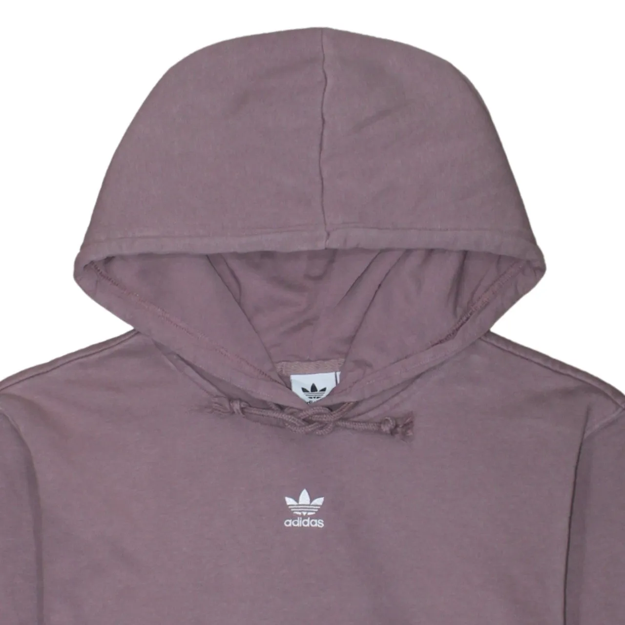 Adidas 90's Drawstring Pockets Pullover Hoodie Large Purple sold by Vintage Club product image thumbnail 3