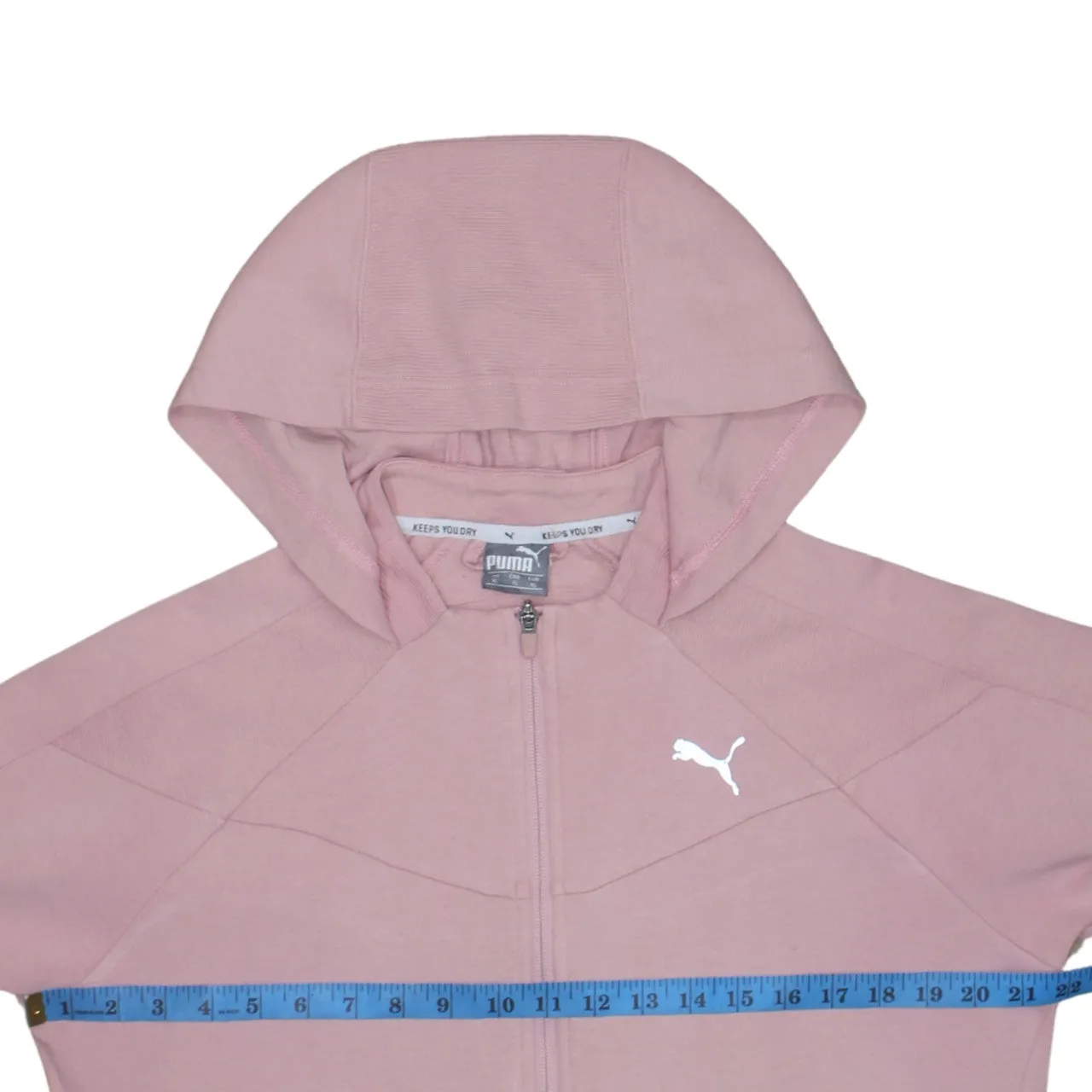 Puma 90's Lightweight Full Zip Up Hoodie XLarge Pink sold by Vintage Club product image thumbnail 5