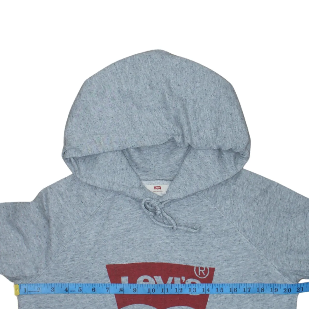 Levi's 90's Spellout Pullover Hoodie XSmall Grey sold by Vintage Club product image thumbnail 5