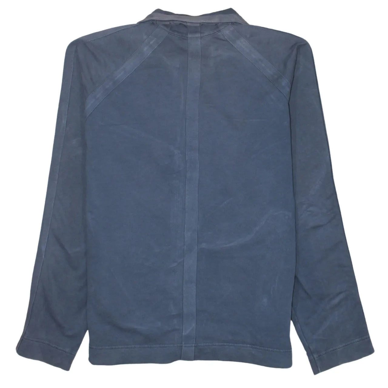 HUGO BOSS 90's Plain Full Zip Up Sweatshirt Large Navy Blue sold by Vintage Club product image thumbnail 2