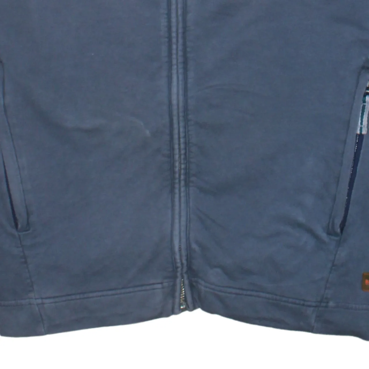 HUGO BOSS 90's Plain Full Zip Up Sweatshirt Large Navy Blue sold by Vintage Club product image thumbnail 4