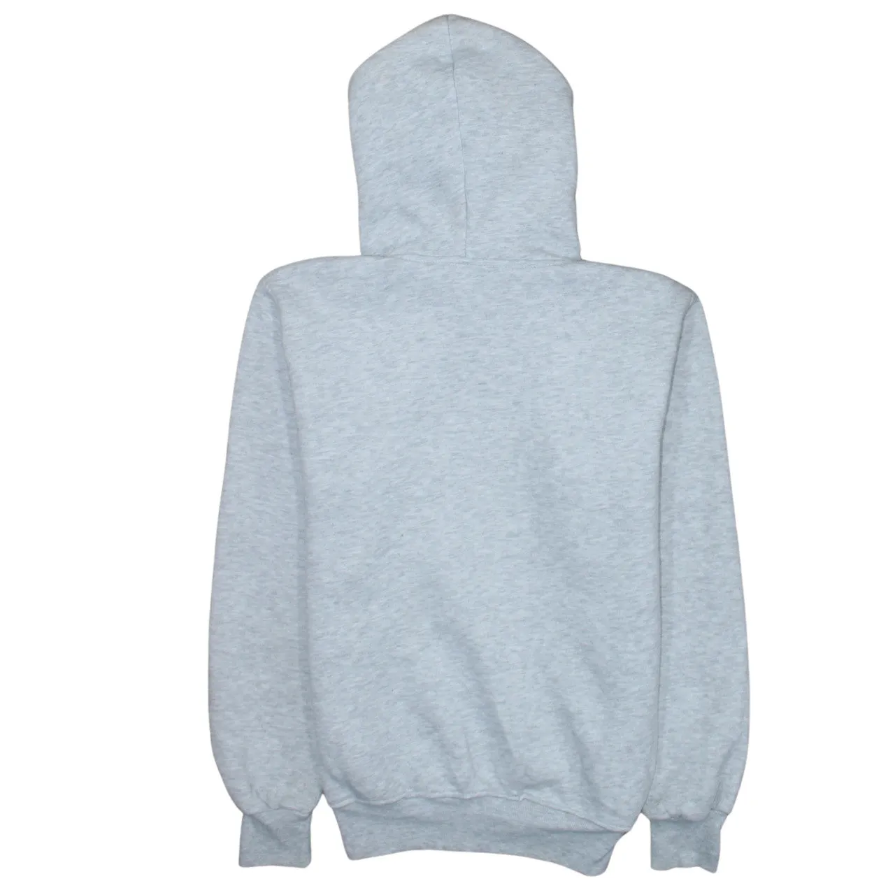 Tommy Hilfiger Light Grey Zip Hoodie Men’s Medium Embroidered Flag Logo Split Pocket Sweatshirt sold by Vintage Club product image thumbnail 2