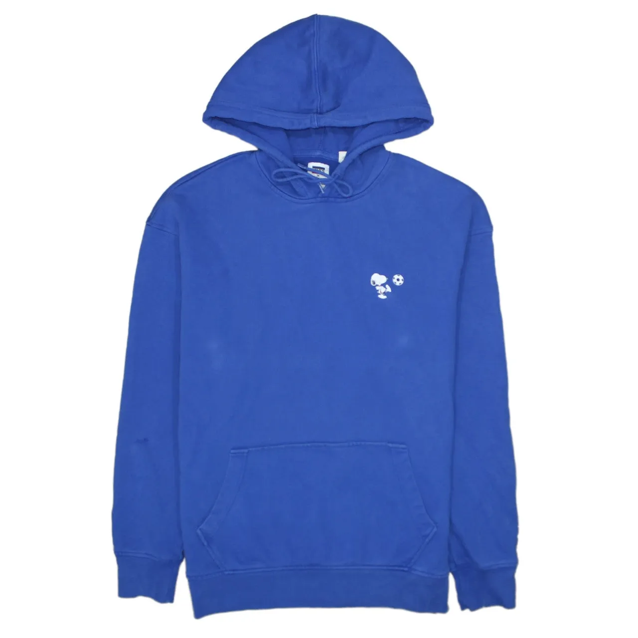 Levi's 90's Drawstring Pockets Pullover Hoodie Medium Blue sold by Vintage Club