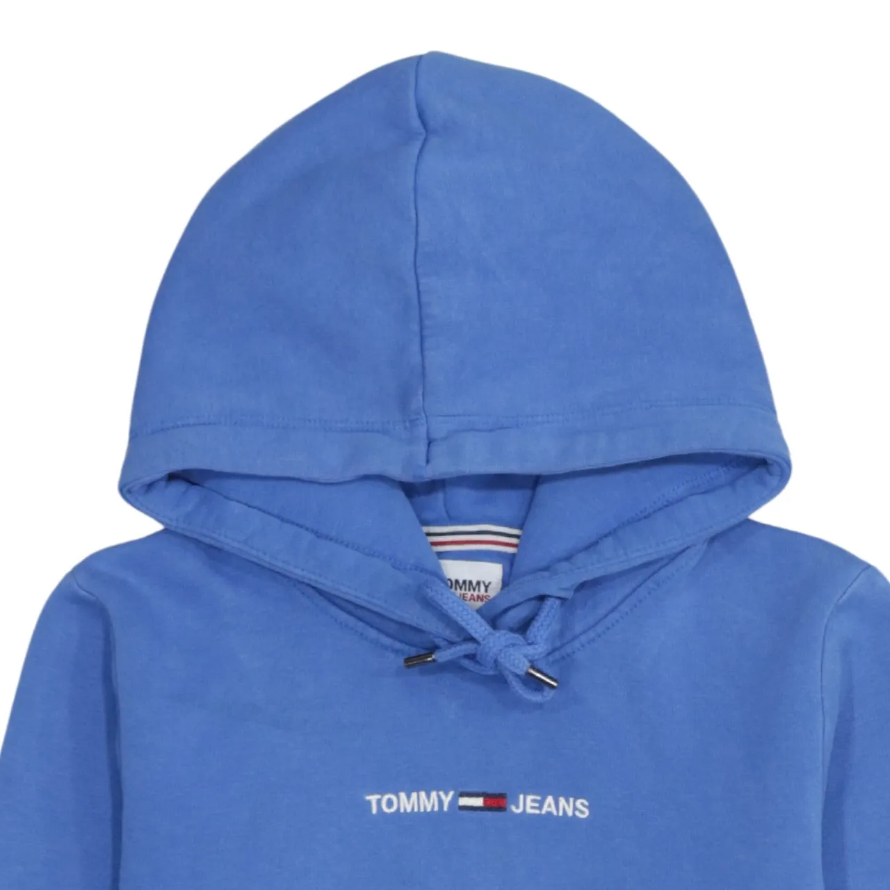 Tommy Jeans 90's Lightweight Pullover Hoodie XSmall Blue sold by Vintage Club product image thumbnail 3