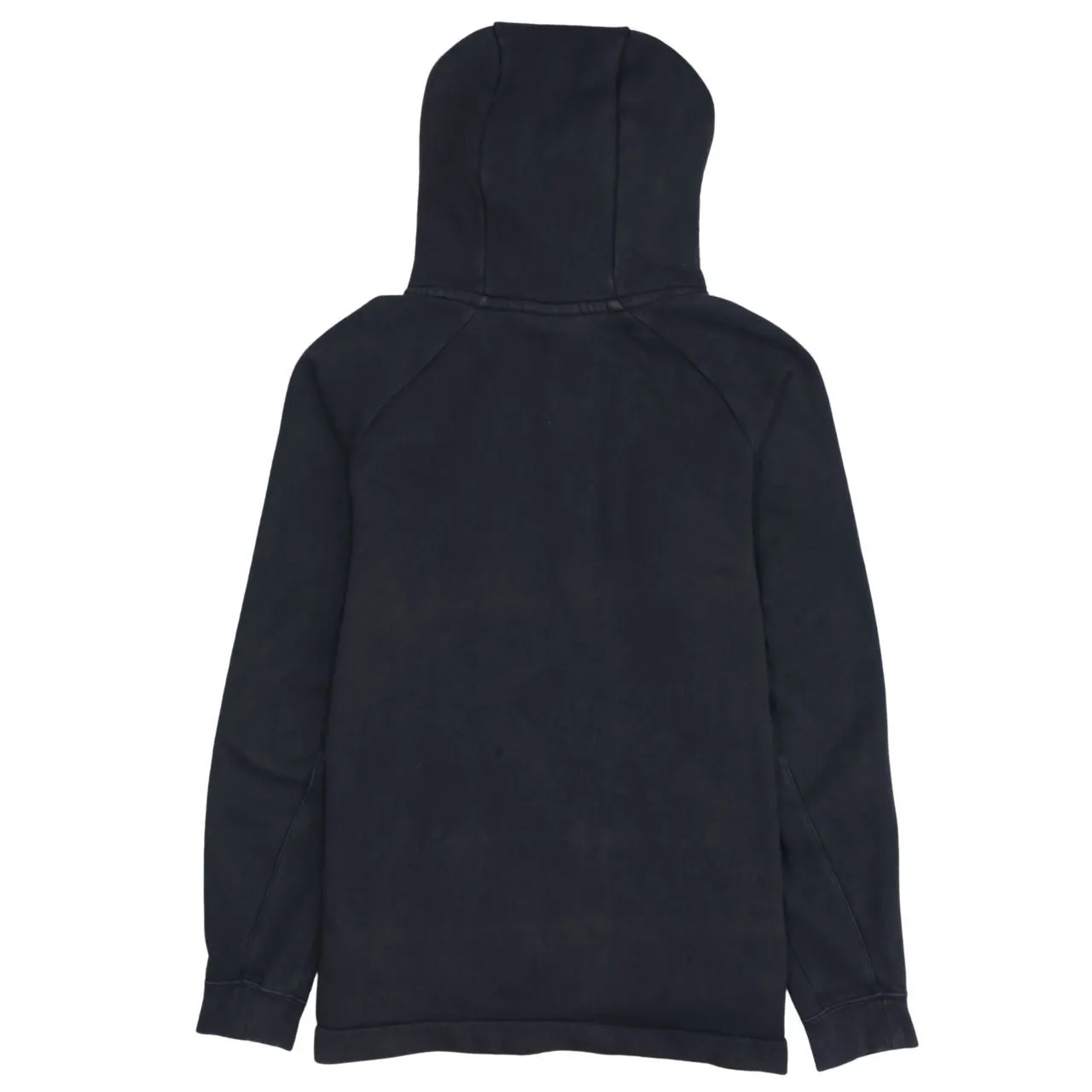 Nike 90's Swoosh Full Zip Up Hoodie Medium Black sold by Vintage Club product image thumbnail 2