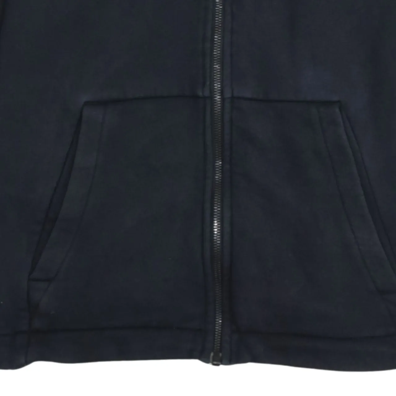 Nike 90's Swoosh Full Zip Up Hoodie Medium Black sold by Vintage Club product image thumbnail 4