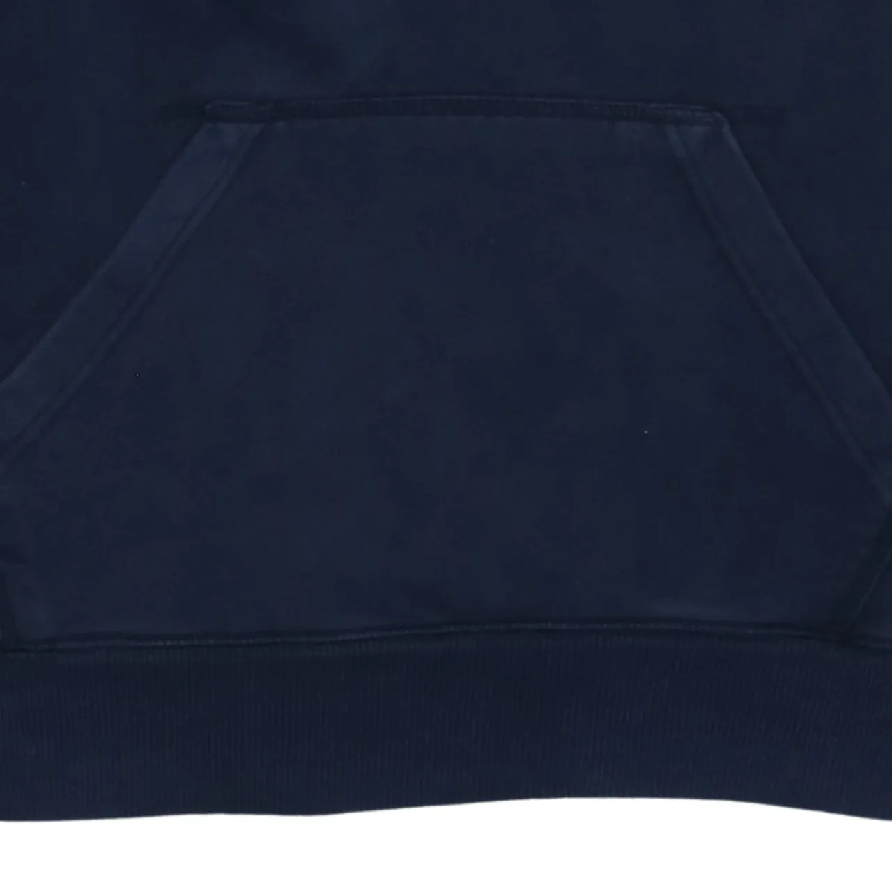 Nike Navy Blue Hoodie Men's Medium Embroidered Swoosh Logo Front Pocket Pullover Sweatshirt sold by Vintage Club product image thumbnail 4