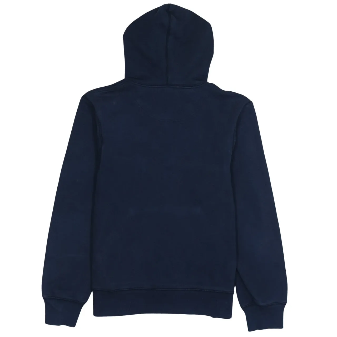 Nike Navy Blue Hoodie Men's Medium Embroidered Swoosh Logo Front Pocket Pullover Sweatshirt sold by Vintage Club product image thumbnail 2