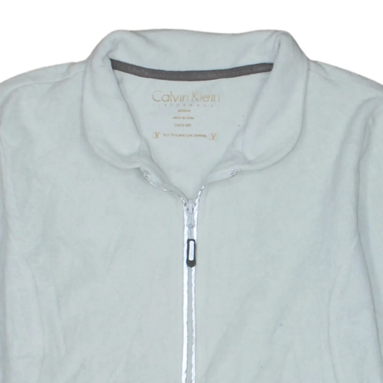 Calvin Klein 90's Hiking Warm Half Zip Sweatshirt Medium Grey sold by Vintage Club product image thumbnail 3