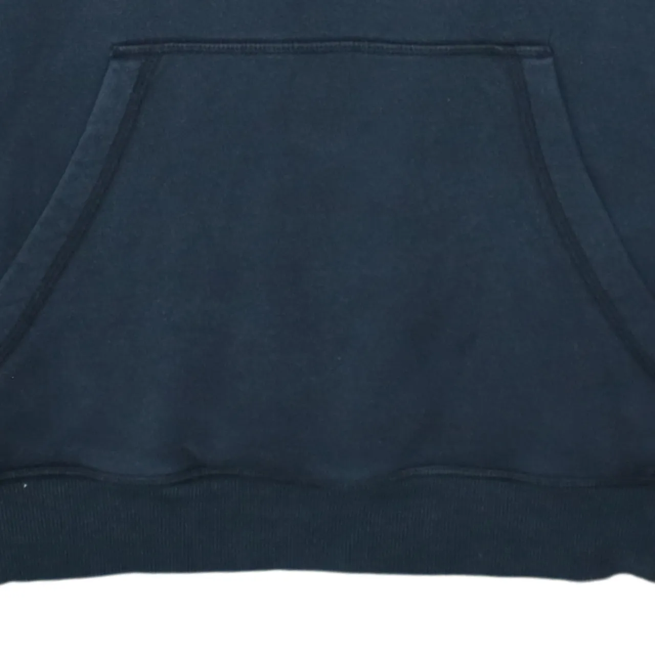 Adidas Black Hoodie Men's XLarge Printed Trefoil Logo Front Pocket Pullover Sweatshirt sold by Vintage Club product image thumbnail 4