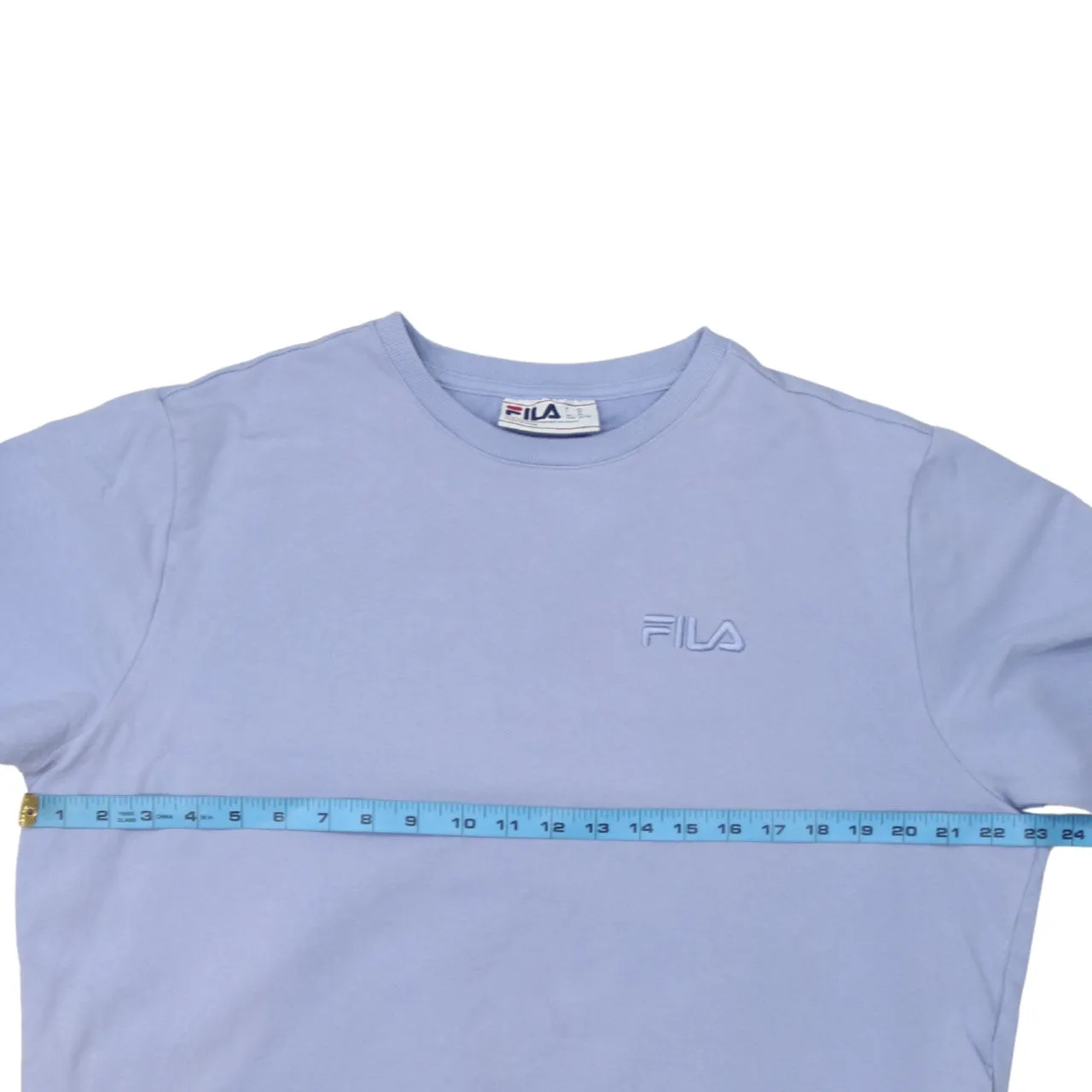Fila Light Purple Sweatshirt Women’s XLarge Embroidered Chest Logo Crewneck Pullover Top sold by Vintage Club product image thumbnail 5