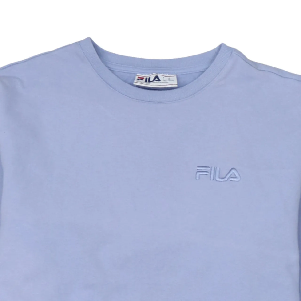 Fila Light Purple Sweatshirt Women’s XLarge Embroidered Chest Logo Crewneck Pullover Top sold by Vintage Club product image thumbnail 3