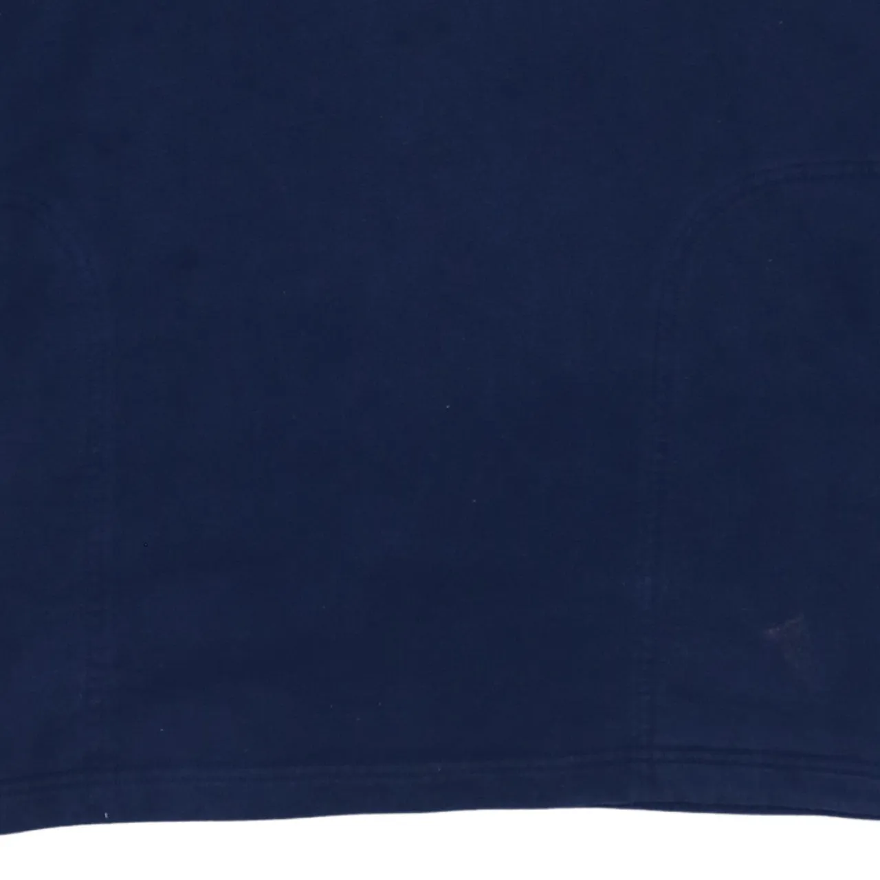 Nike Navy Blue Quarter Zip Sweatshirt Men's Large Embroidered Logo Stripe Trim Pullover Top sold by Vintage Club product image thumbnail 4