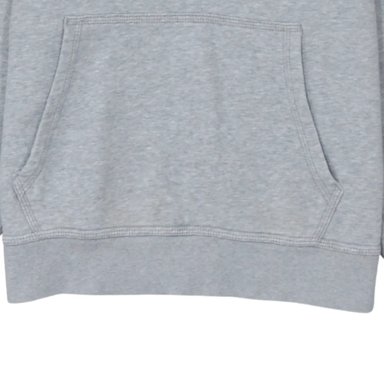 Nike Grey Hoodie Men's Small Embroidered Swoosh Logo Front Pocket Pullover Sweatshirt sold by Vintage Club product image thumbnail 4