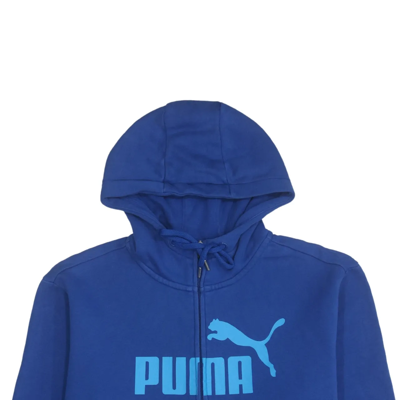 Puma 90's Spellout Full Zip Up Hoodie XLarge Blue sold by Vintage Club product image thumbnail 3