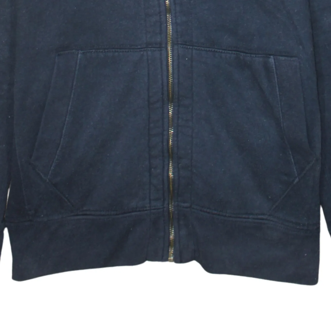 Polo Ralph Lauren 90's Lightweight Full Zip Up Hoodie Large Navy Blue sold by Vintage Club product image thumbnail 4