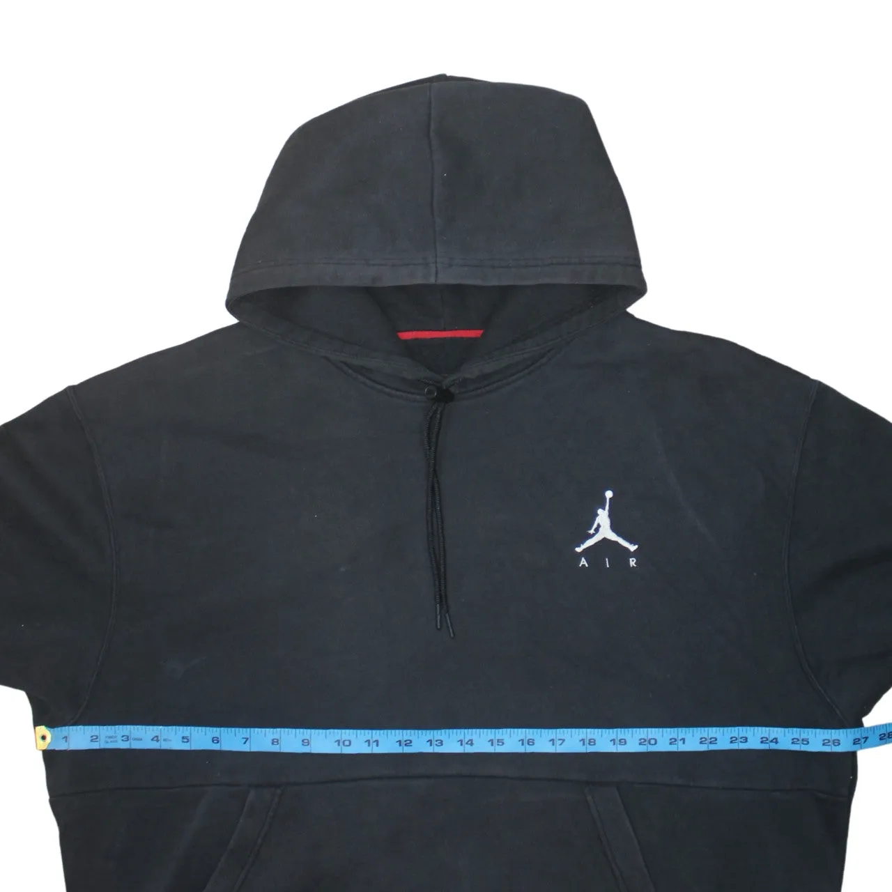 Jordan 90's Drawstring Pockets Pullover Hoodie XXLarge (2XL) Black sold by Vintage Club product image thumbnail 5