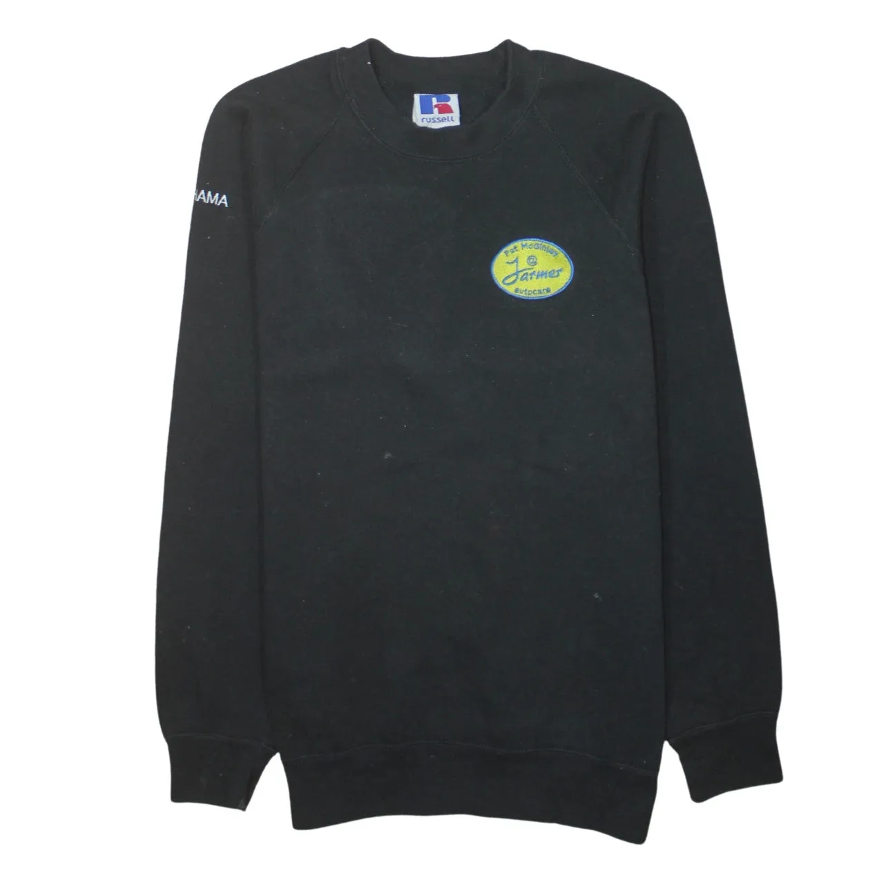 Russell Athletic 90's Lightweight Crew Neck Sweatshirt Medium Black sold by Vintage Club