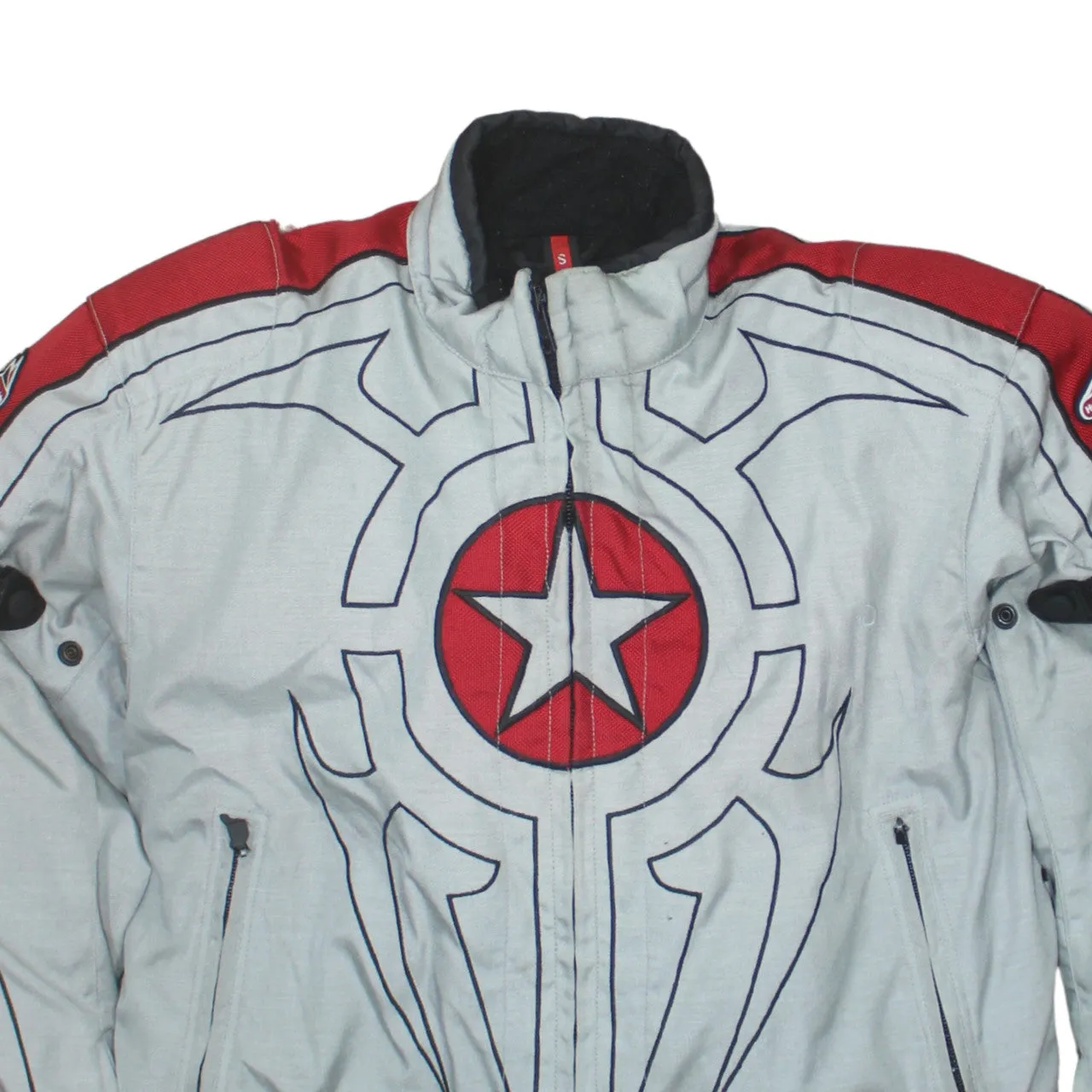 Hein Gericke 90's Heavyweight Full Zip Up Windbreaker Small Grey sold by Vintage Club product image thumbnail 3