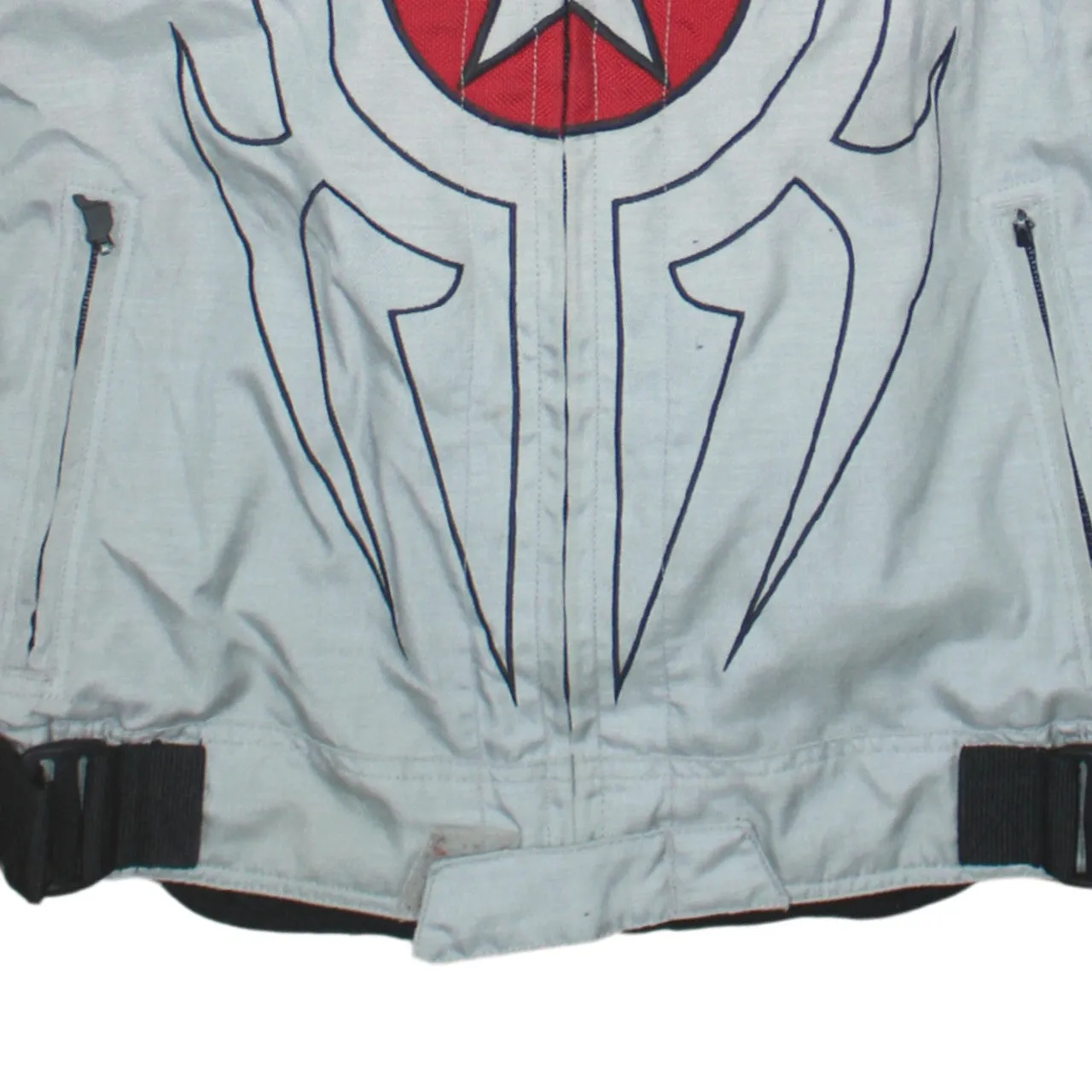 Hein Gericke 90's Heavyweight Full Zip Up Windbreaker Small Grey sold by Vintage Club product image thumbnail 4