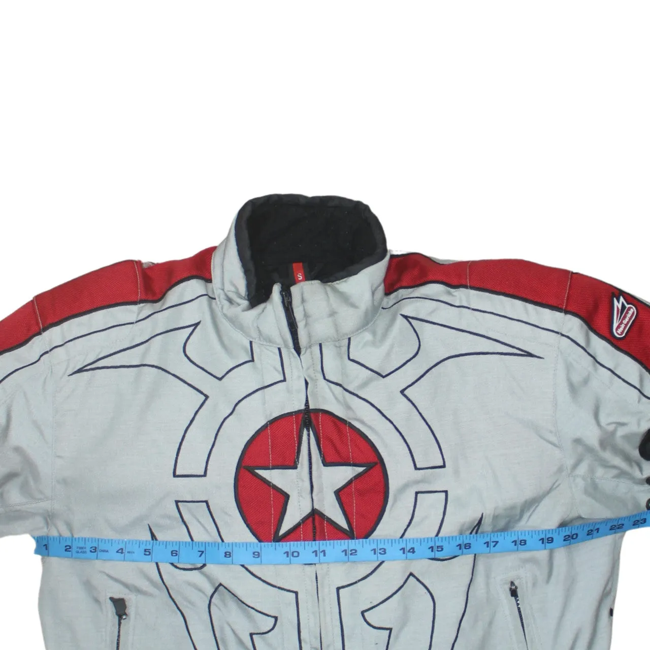 Hein Gericke 90's Heavyweight Full Zip Up Windbreaker Small Grey sold by Vintage Club product image thumbnail 5