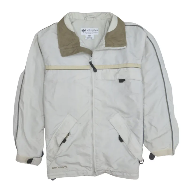 Columbia 90's Lightweight Full Zip Up Windbreaker Medium Grey sold by Vintage Club