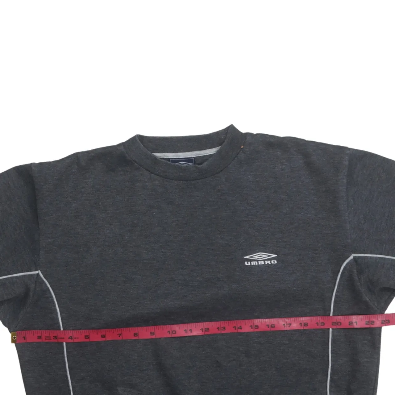 Umbro 90's Lightweight Crew Neck Sweatshirt Medium Grey sold by Vintage Club product image thumbnail 5