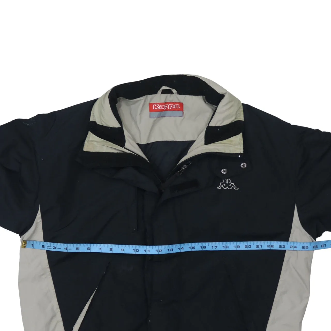 Kappa 90's Lightweight Full Zip Up Windbreaker XLarge Black sold by Vintage Club product image thumbnail 5