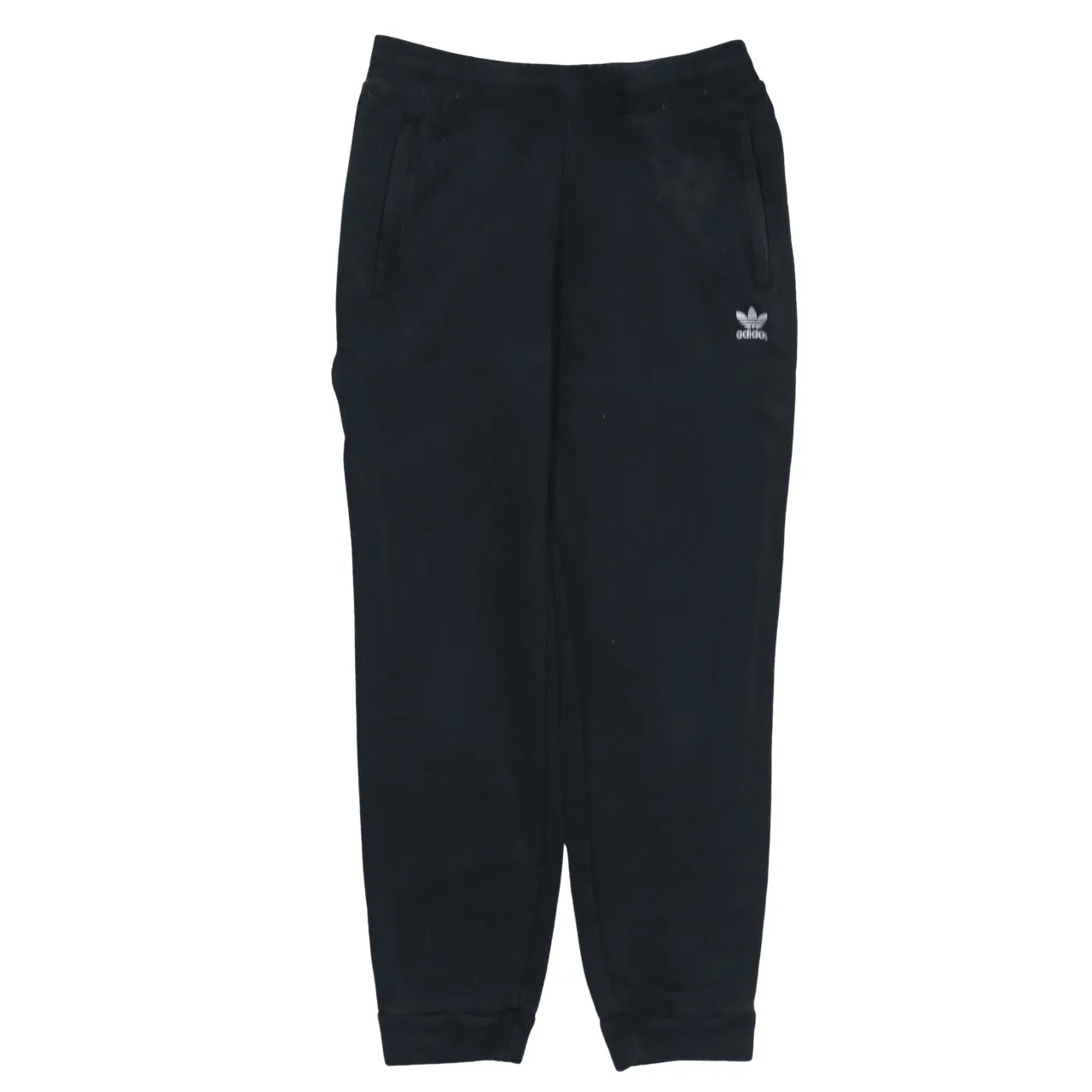 Adidas 90's Rib Cuff Casual Joggers / Sweatpants Medium Black sold by Vintage Club