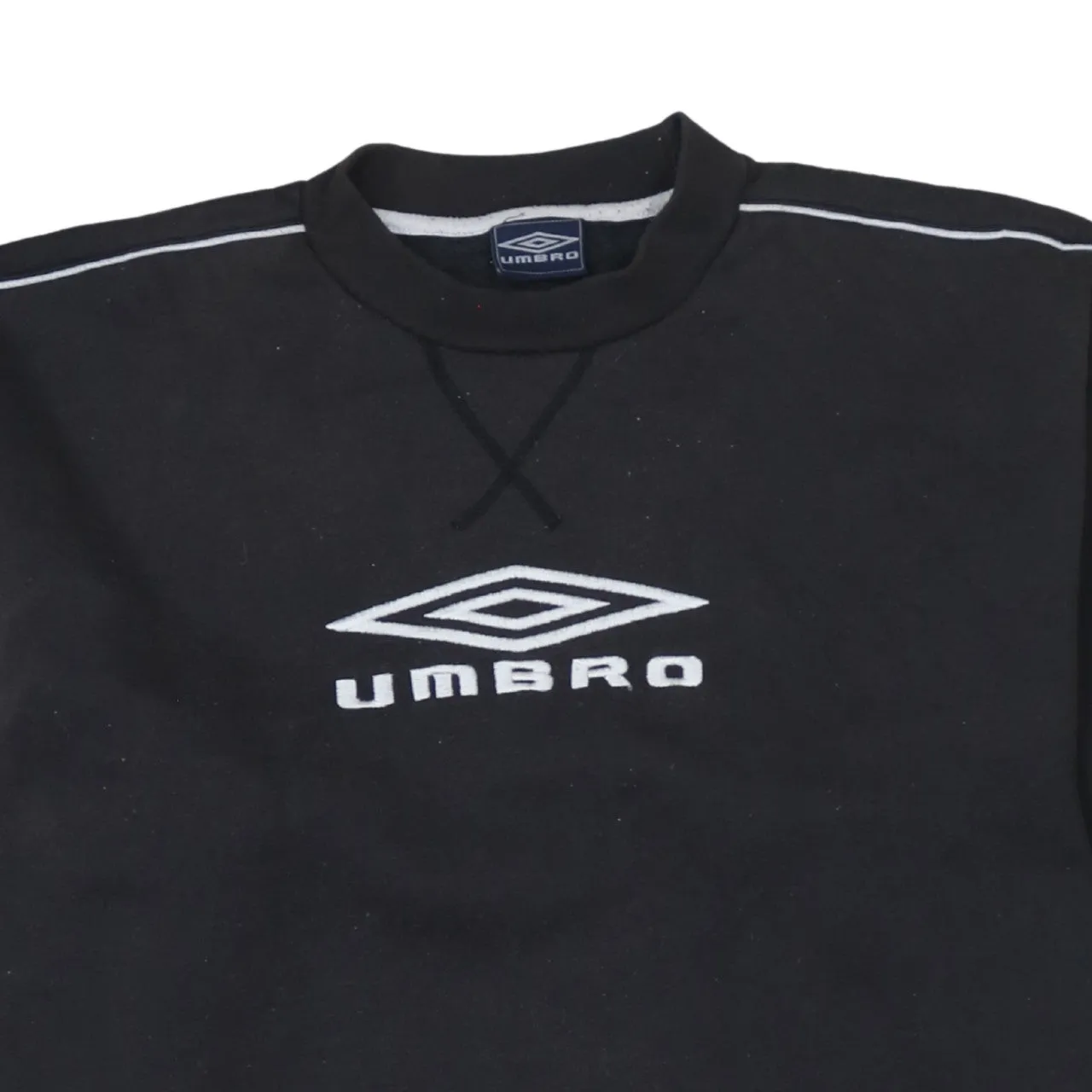 Umbro 90's Spellout Crew Neck Sweatshirt XXLarge (2XL) Black sold by Vintage Club product image thumbnail 3