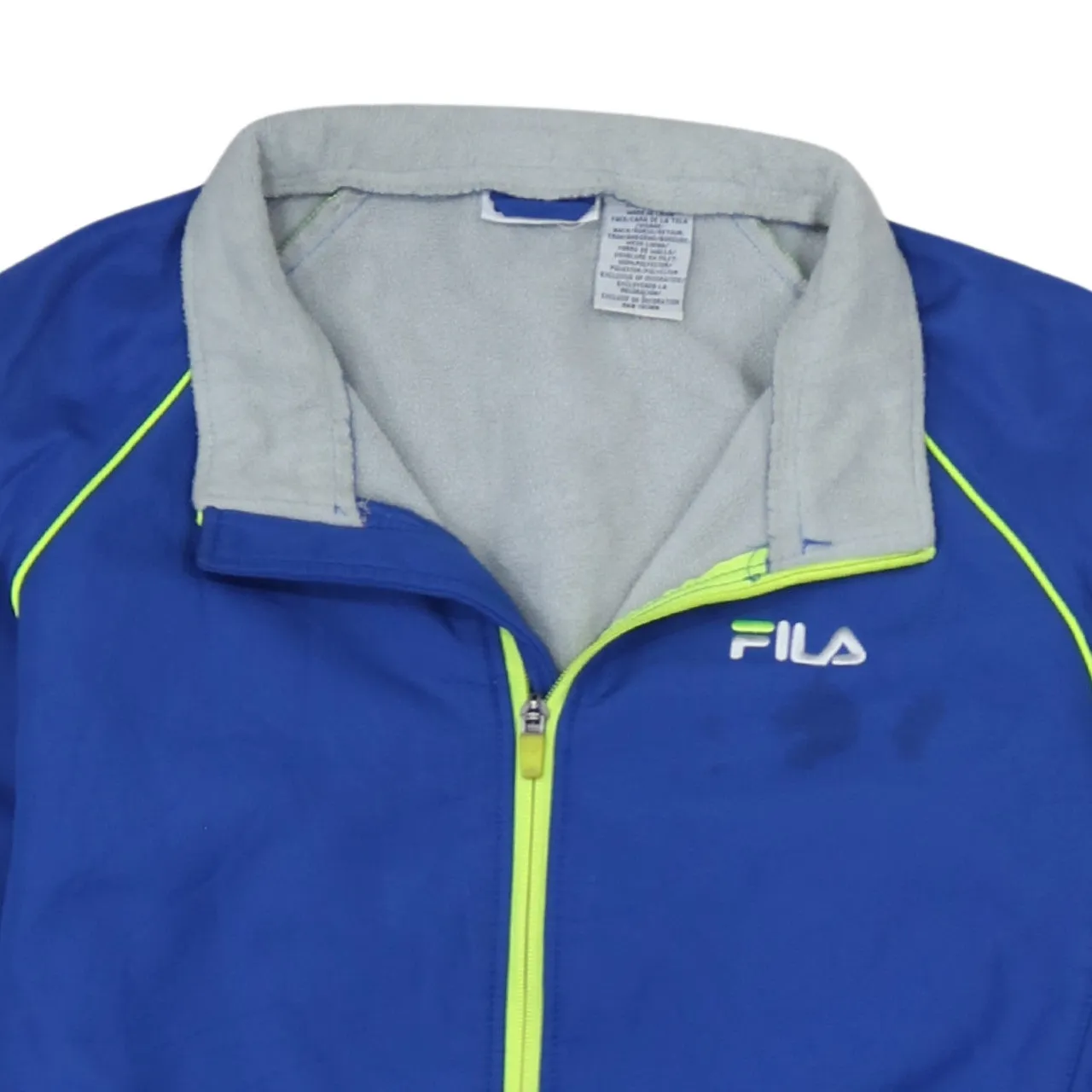 Fila 90's Lightweight Full Zip Up Windbreaker Large Blue sold by Vintage Club product image thumbnail 3