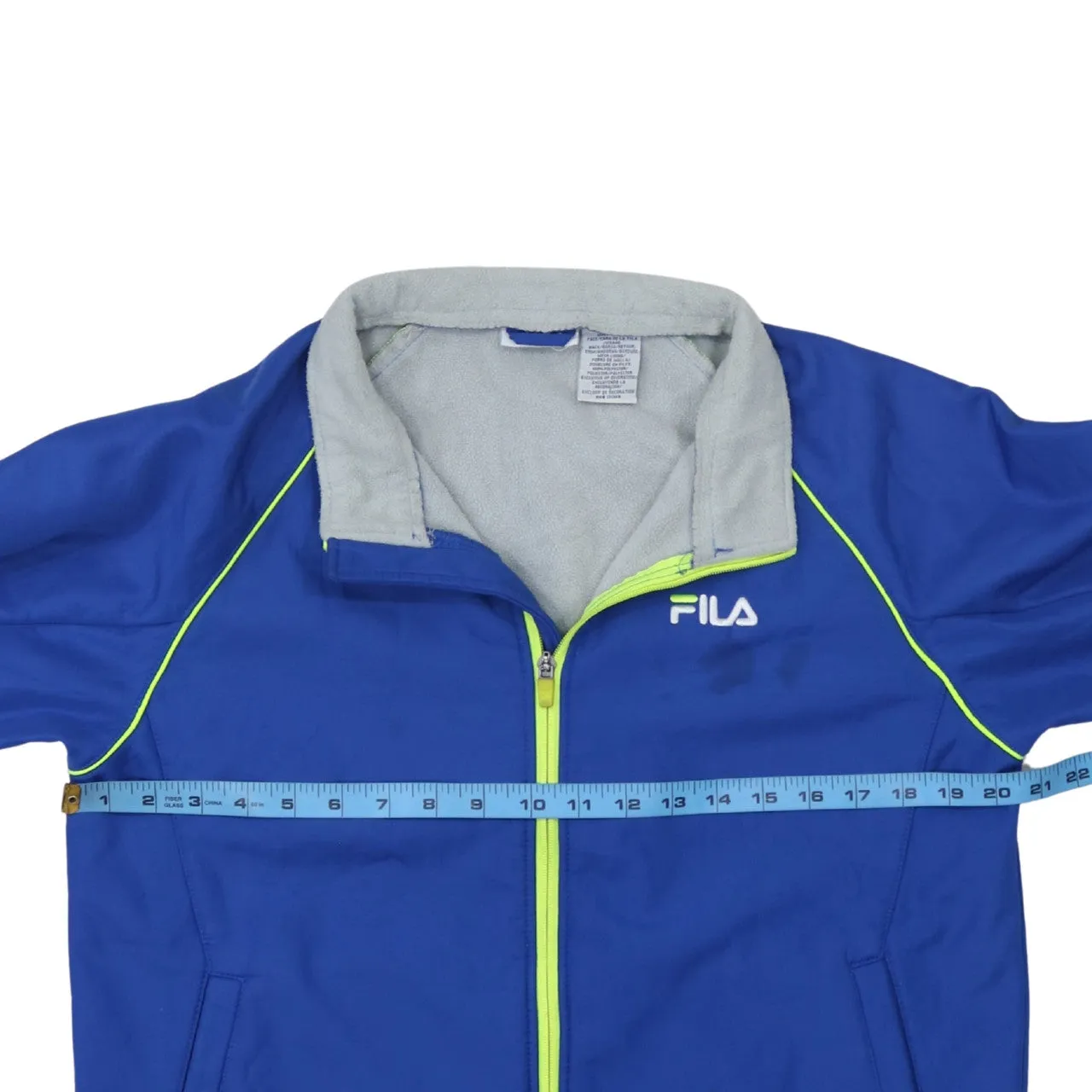 Fila 90's Lightweight Full Zip Up Windbreaker Large Blue sold by Vintage Club product image thumbnail 5