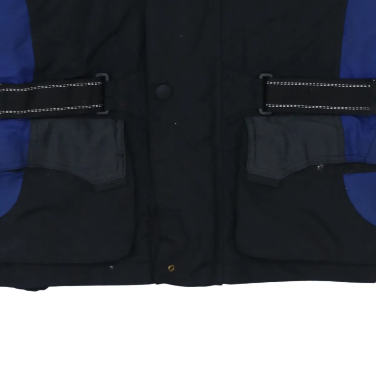 Retro 90's Heavyweight Button Up Windbreaker Large Black sold by Vintage Club product image thumbnail 4