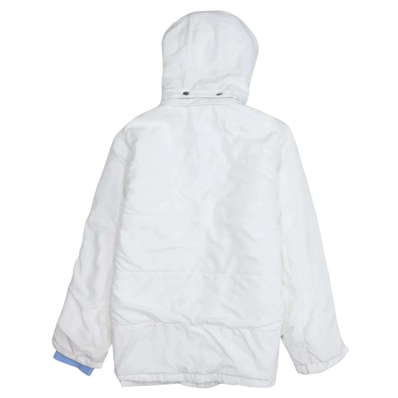 Puma 90's Hooded Full Zip Up Windbreaker Large White sold by Vintage Club product image thumbnail 2