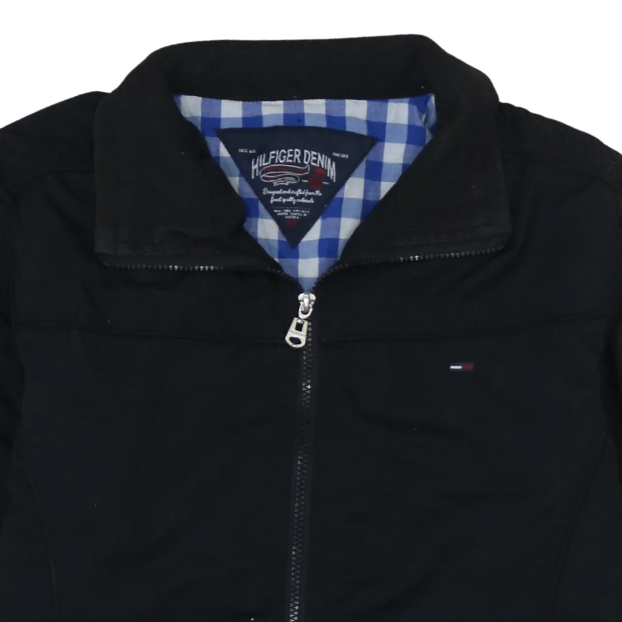Tommy Hilfiger 90's Lightweight Full Zip Up Windbreaker Medium Black sold by Vintage Club product image thumbnail 3