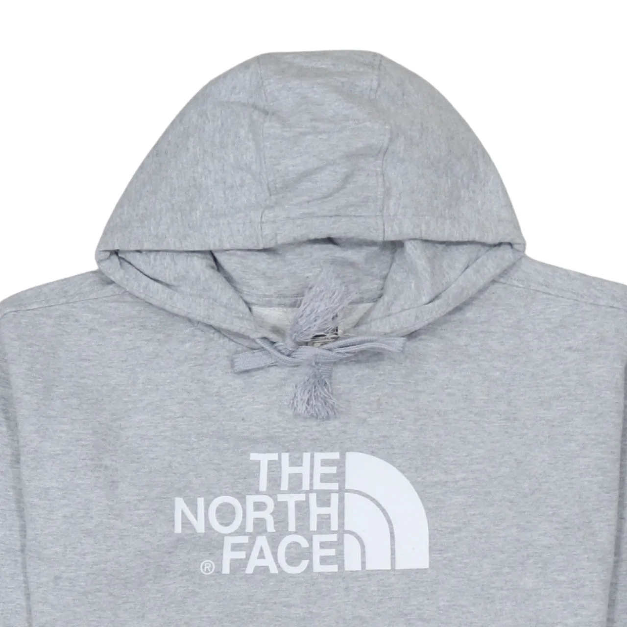 The North Face 90's Spellout Pullover Hoodie Medium Grey sold by Vintage Club product image thumbnail 3