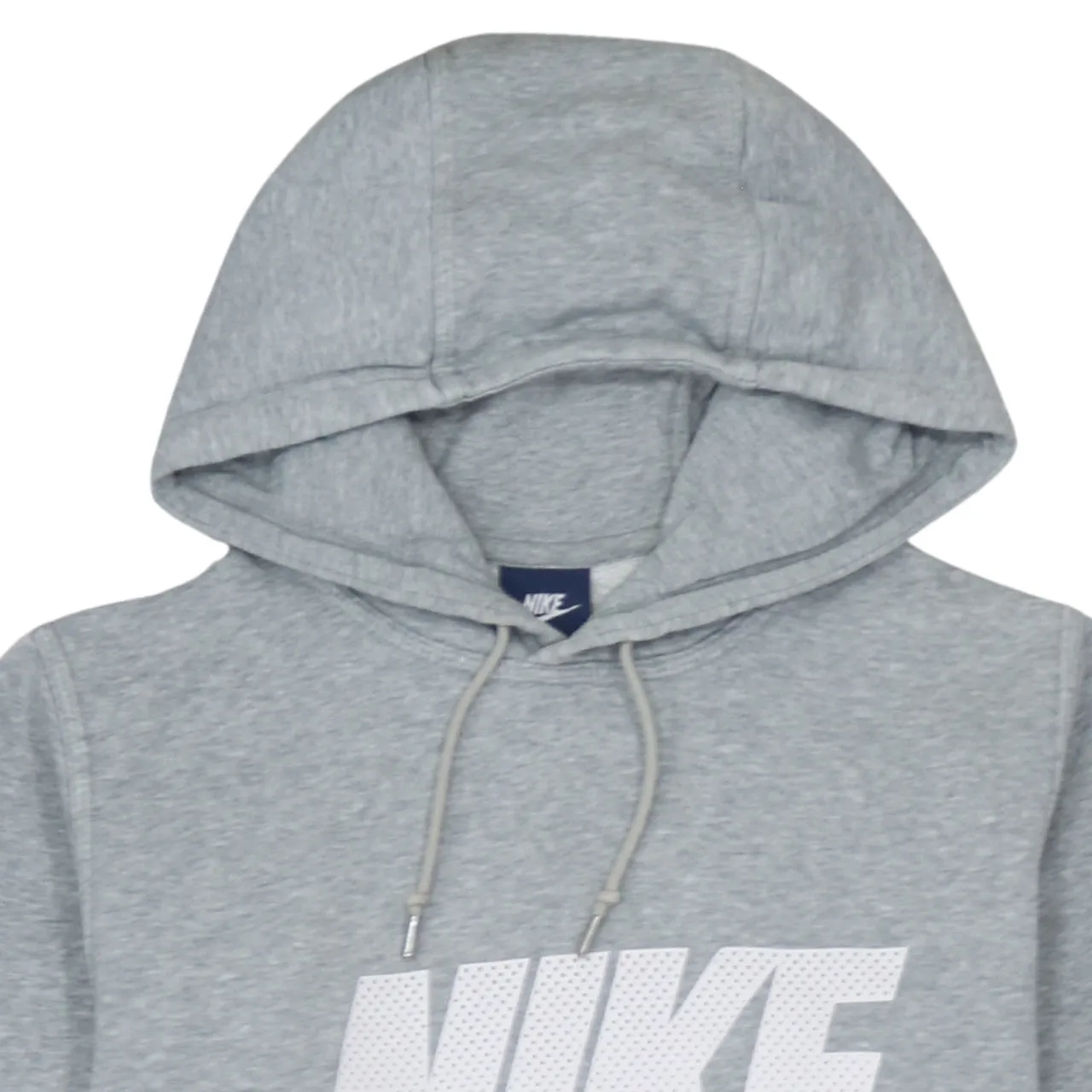 Nike 90's Spellout Pullover Hoodie Small Grey sold by Vintage Club product image thumbnail 3