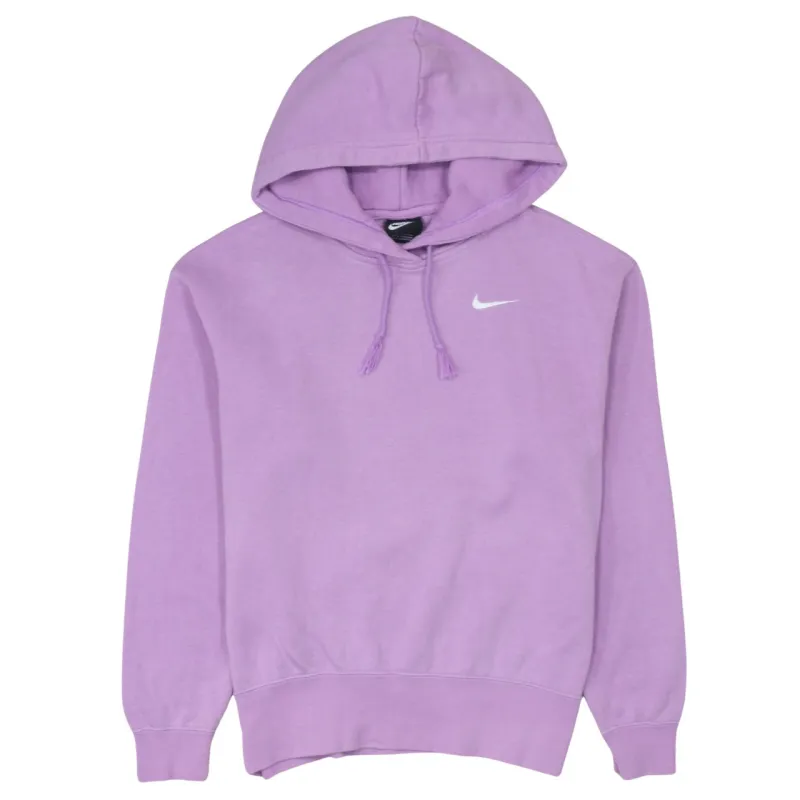 Nike 90's Swoosh Pullover Hoodie XSmall Purple sold by Vintage Club