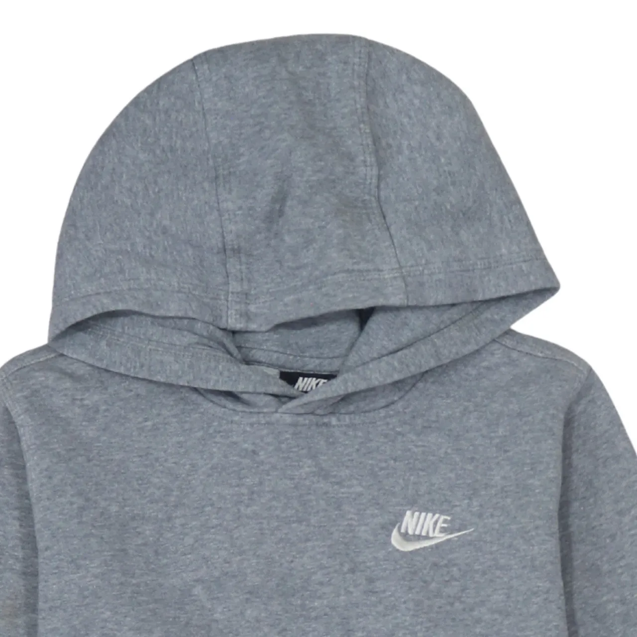 Nike 90's Swoosh Pullover Hoodie Large Grey sold by Vintage Club product image thumbnail 3