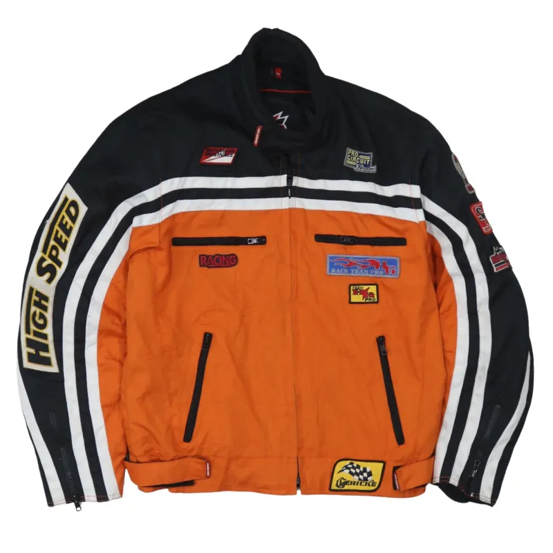 Hein Gericke 90's Heavyweight Full Zip Up Windbreaker Medium Black sold by Vintage Club