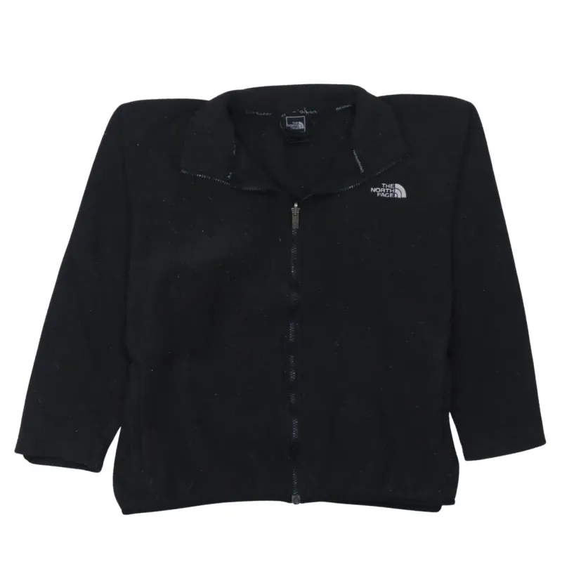 The North Face 90's Hiking Warm Full Zip Up Fleece Jumper Medium  Black sold by Vintage Club