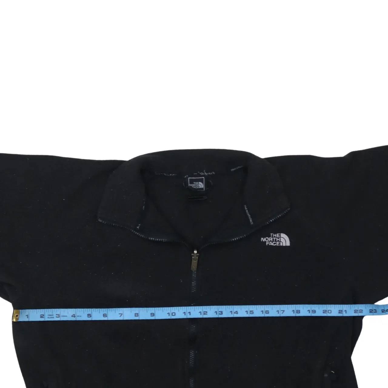 The North Face 90's Hiking Warm Full Zip Up Fleece Jumper Medium Black sold by Vintage Club product image thumbnail 5