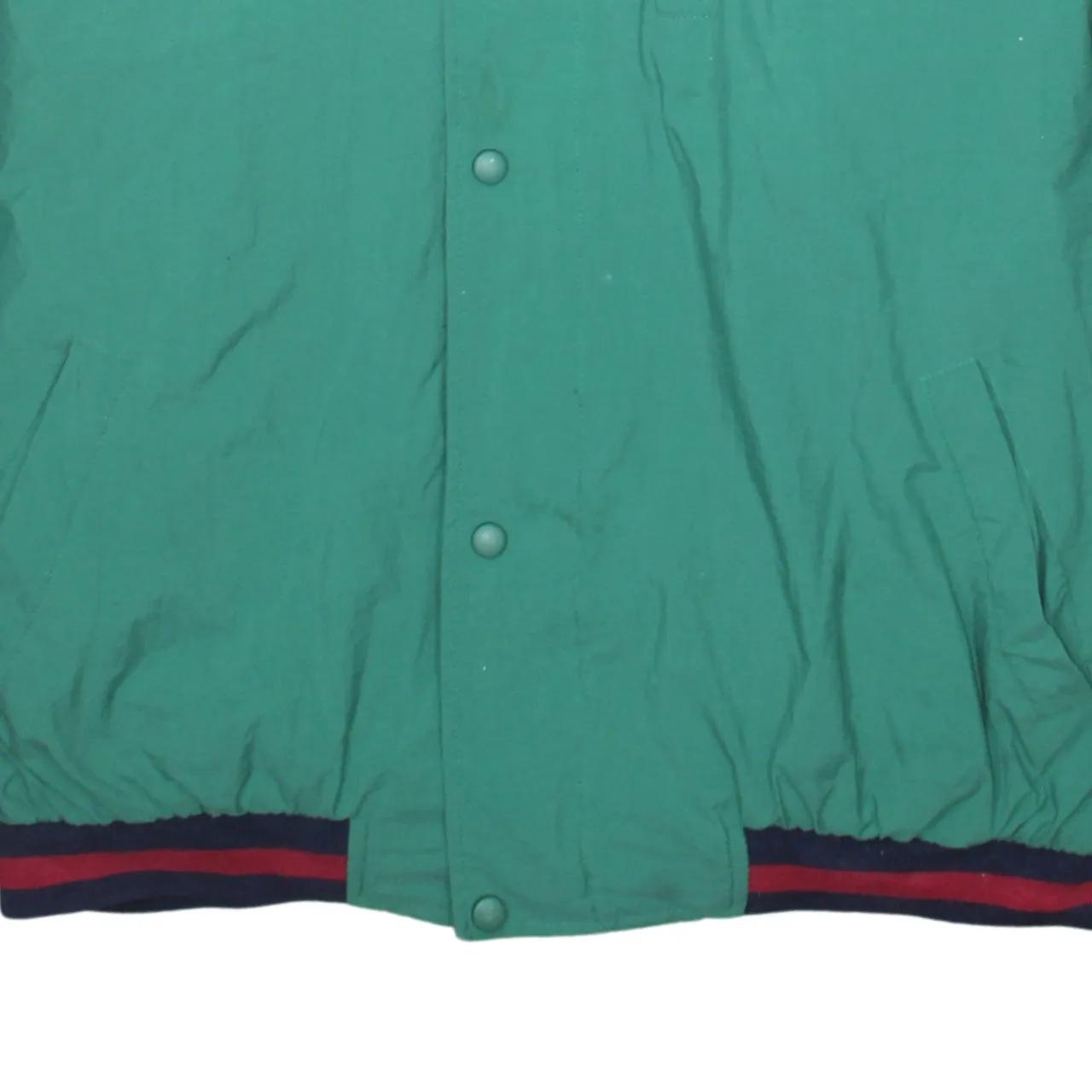 Gap 90's Hooded Button Up Windbreaker XLarge Green sold by Vintage Club product image thumbnail 4