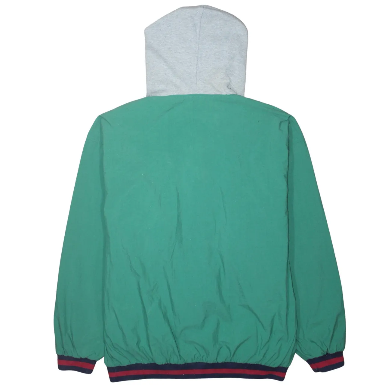 Gap 90's Hooded Button Up Windbreaker XLarge Green sold by Vintage Club product image thumbnail 2