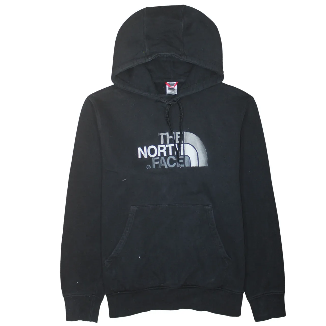 The North Face 90's Spellout Pullover Hoodie Large Black sold by Vintage Club