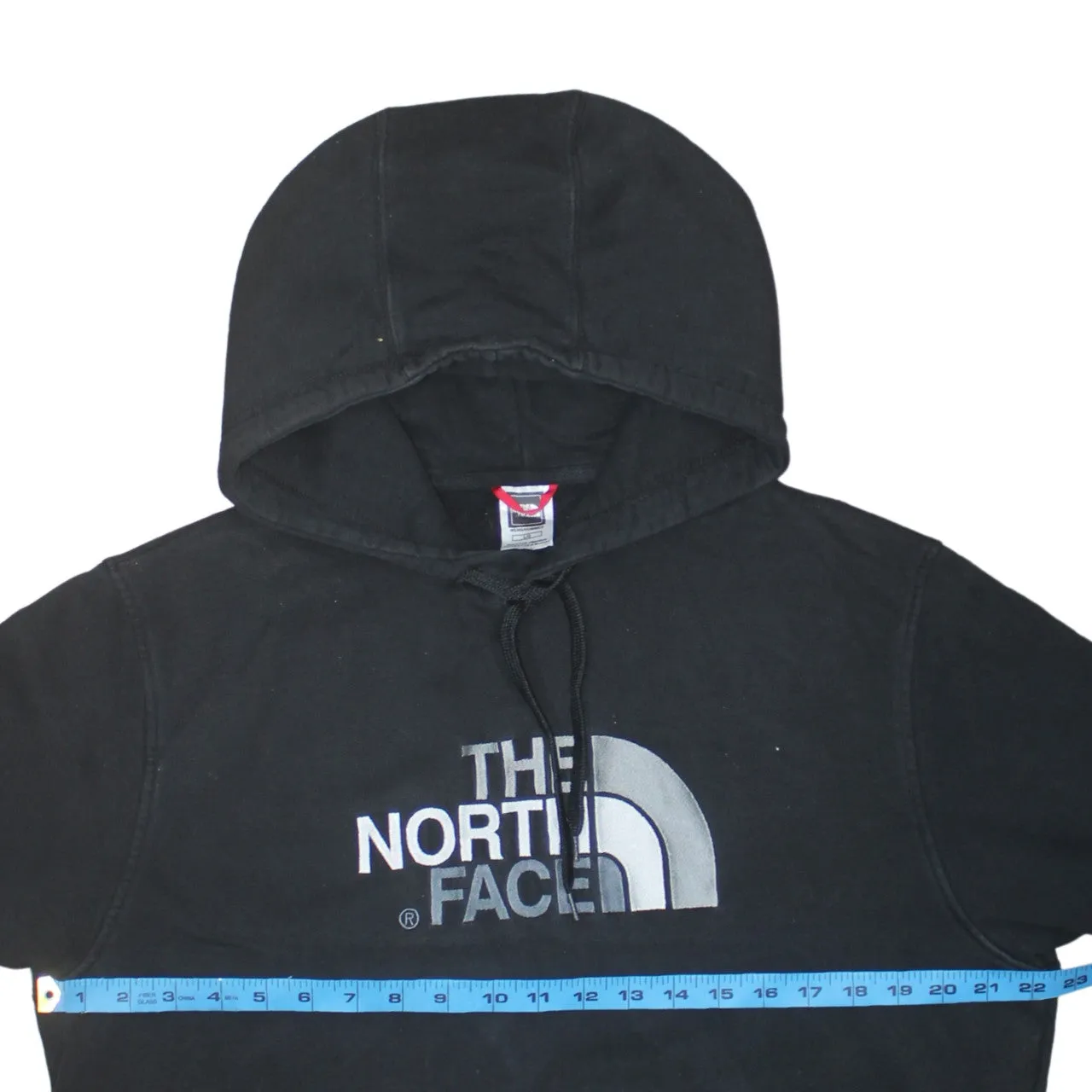 The North Face 90's Spellout Pullover Hoodie Large Black sold by Vintage Club product image thumbnail 5